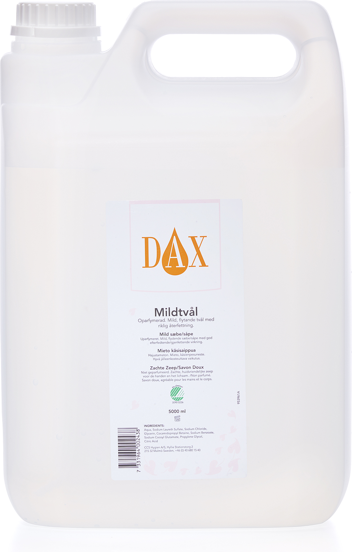 [2256238] Mildtvål  Dax 5000ml