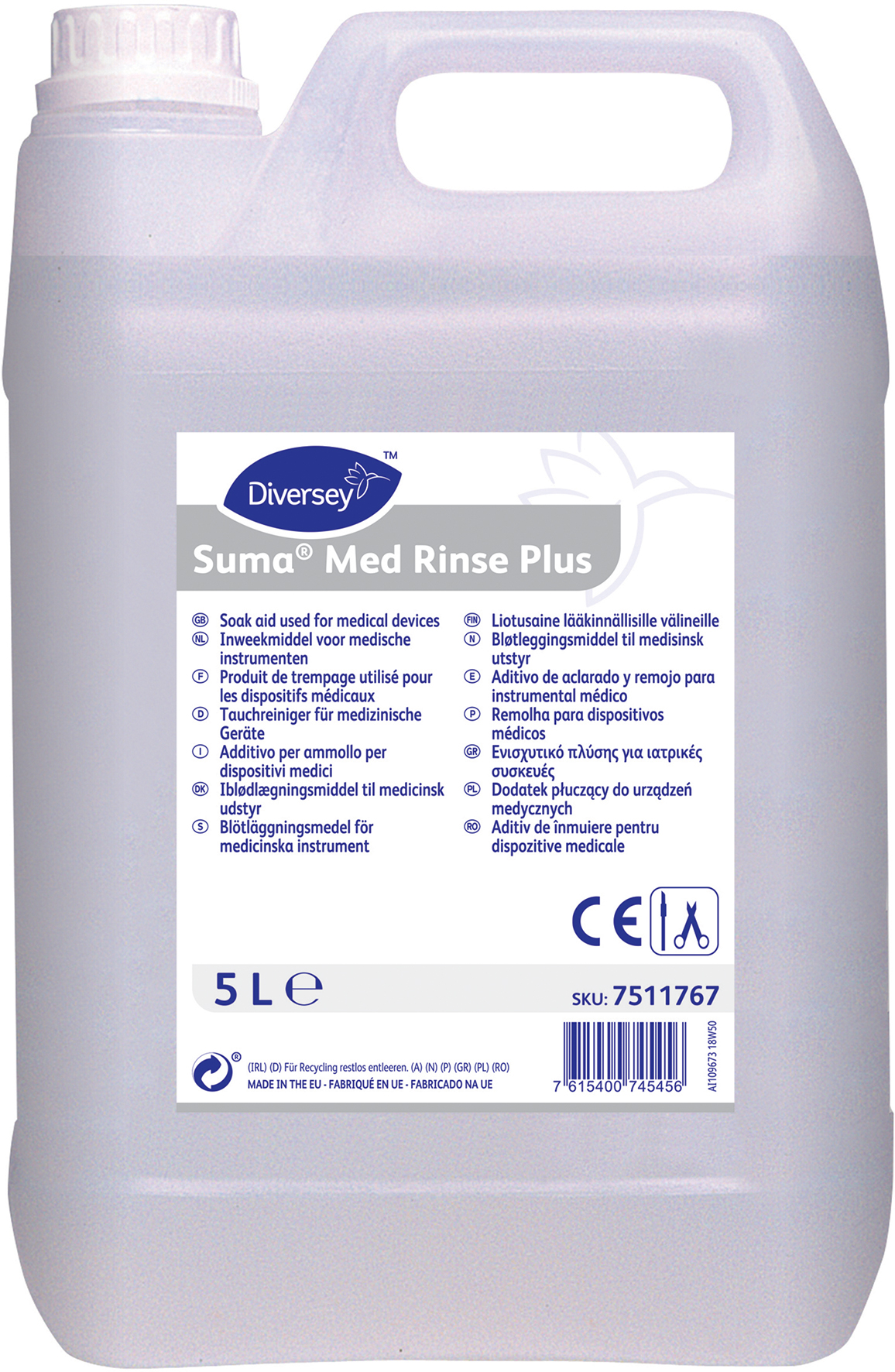 [8550058] Suma Med Rinse Plus 5L