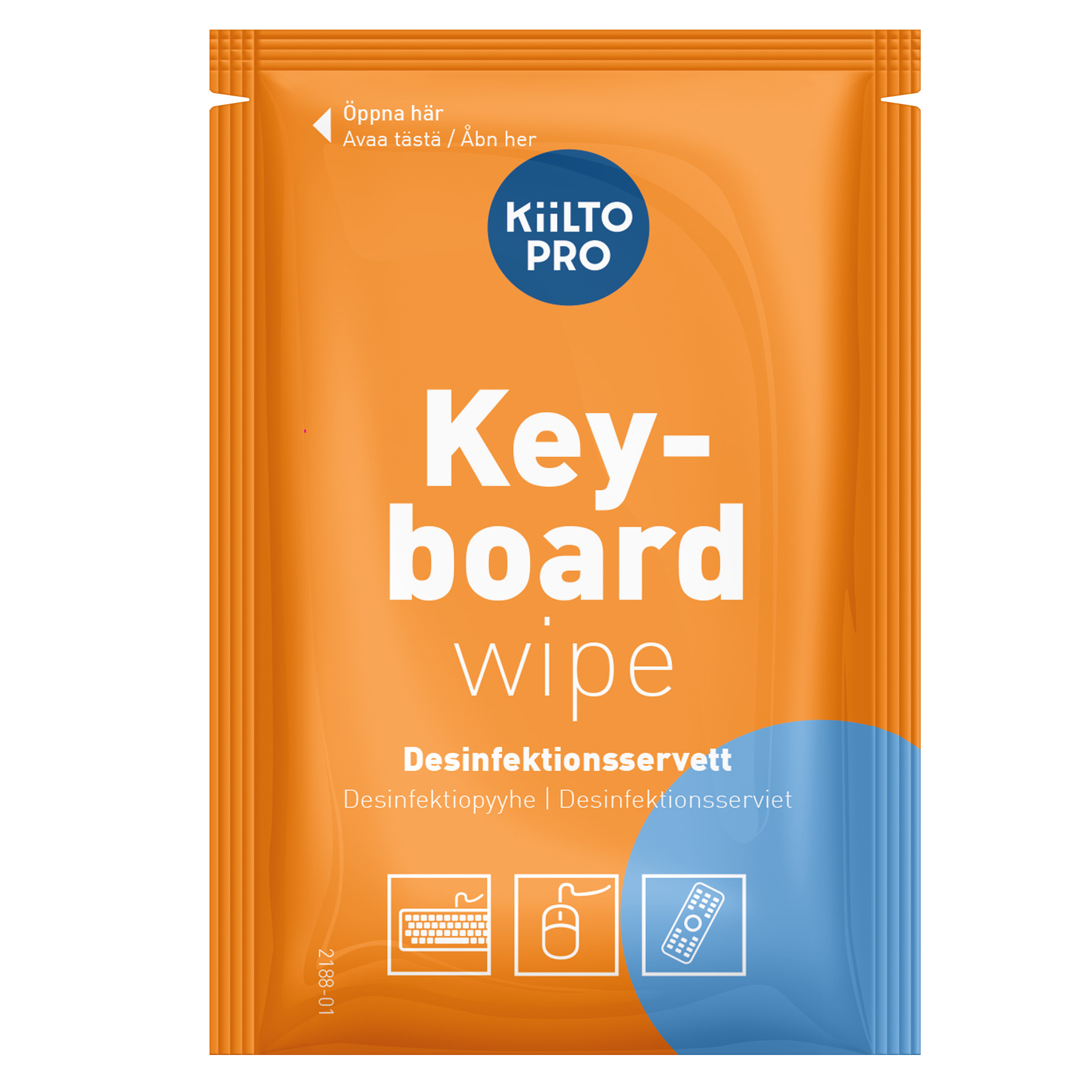 [8550487] Antibac Keyboard Wipes, 80 st