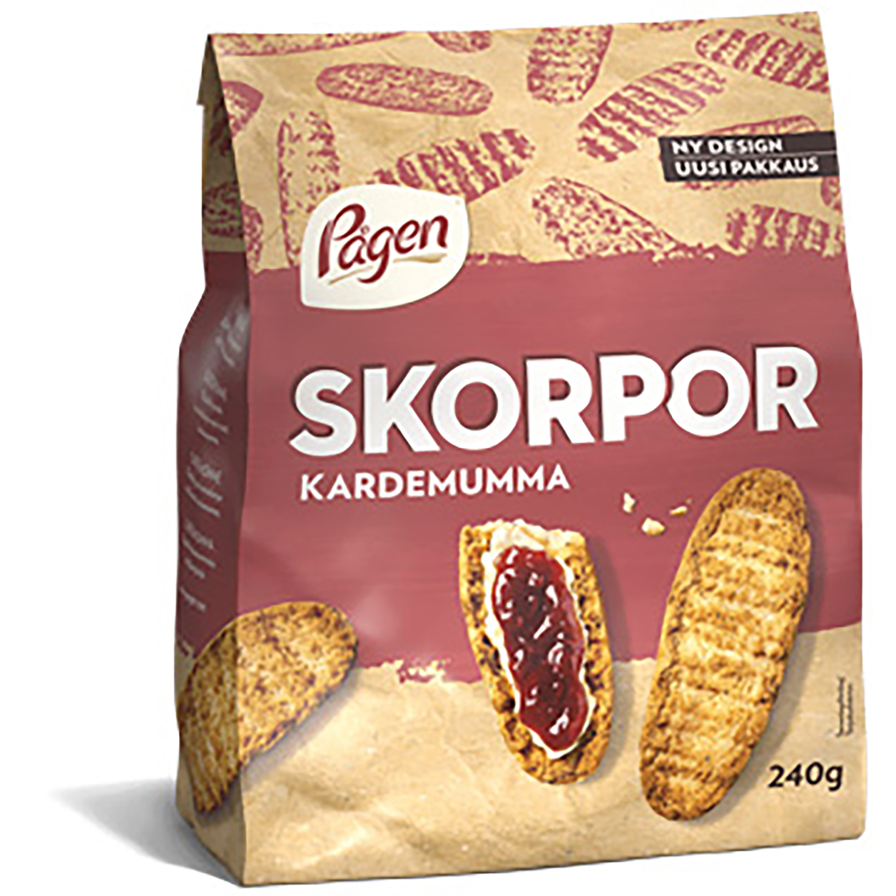 [8560582] Skorpor Kardemumma Pågens 240g