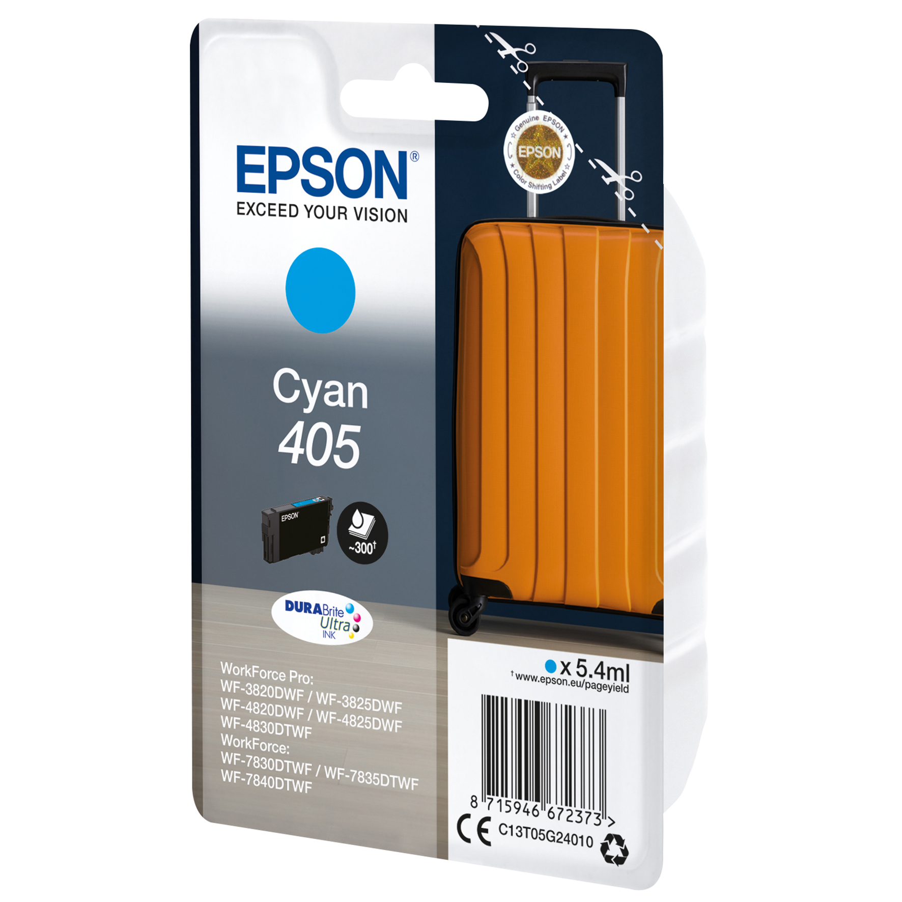 [5701514] Bläck Epson 405 cyan 5,6ml