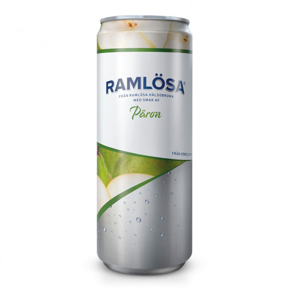 [E25099] Ramlösa Päron 33cl Burk SLEEK 20 burk/flak