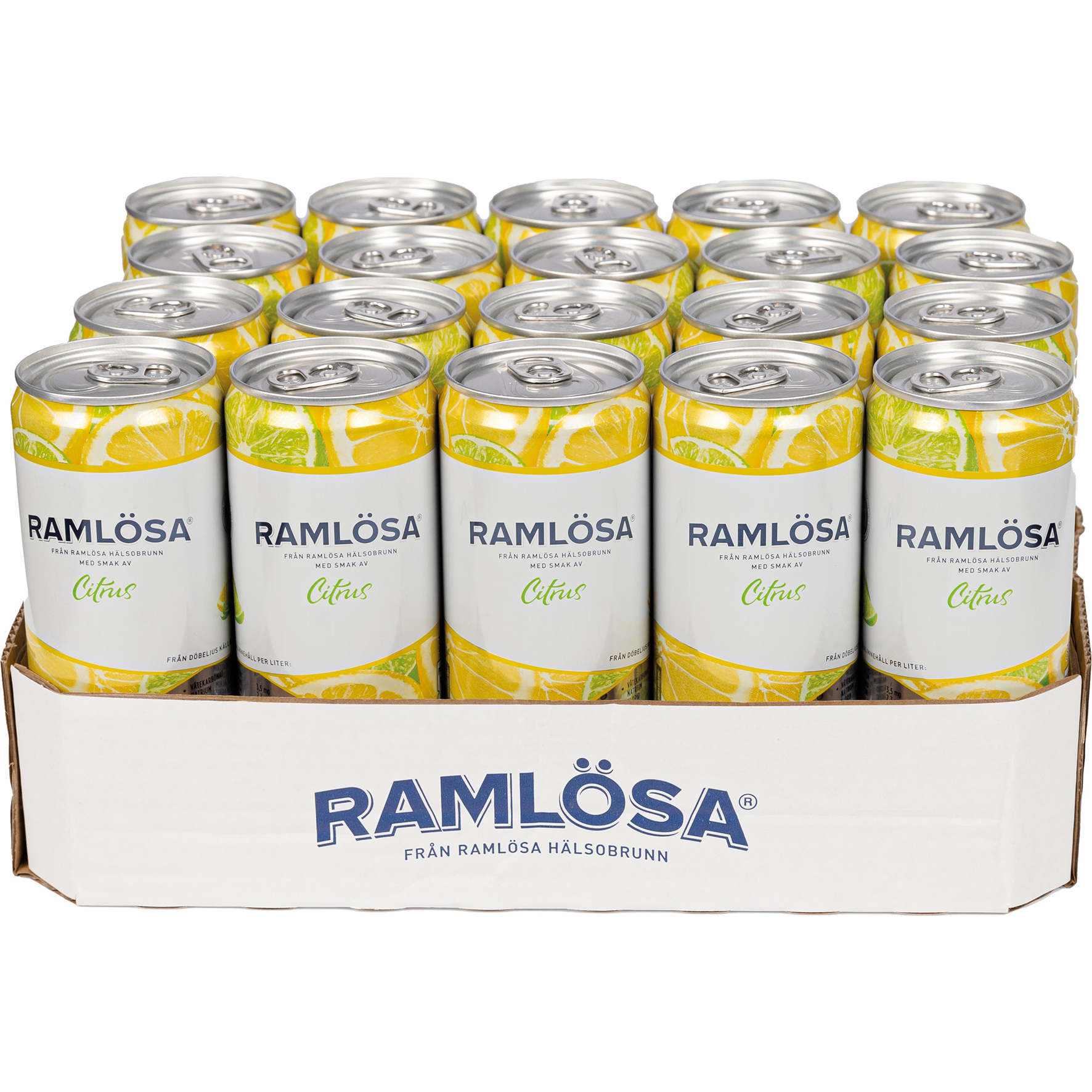 [E50478] Ramlösa Citrus Burk 33 cl SLEEK 20st/fp