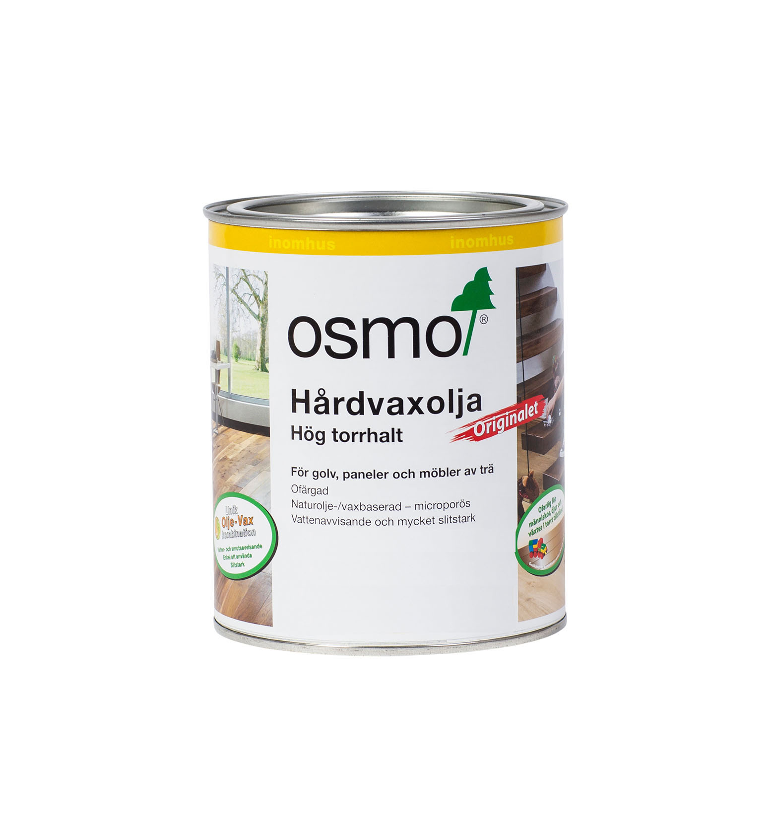 [8561562] Hårdvaxolja ofär.s.matt  0,75L