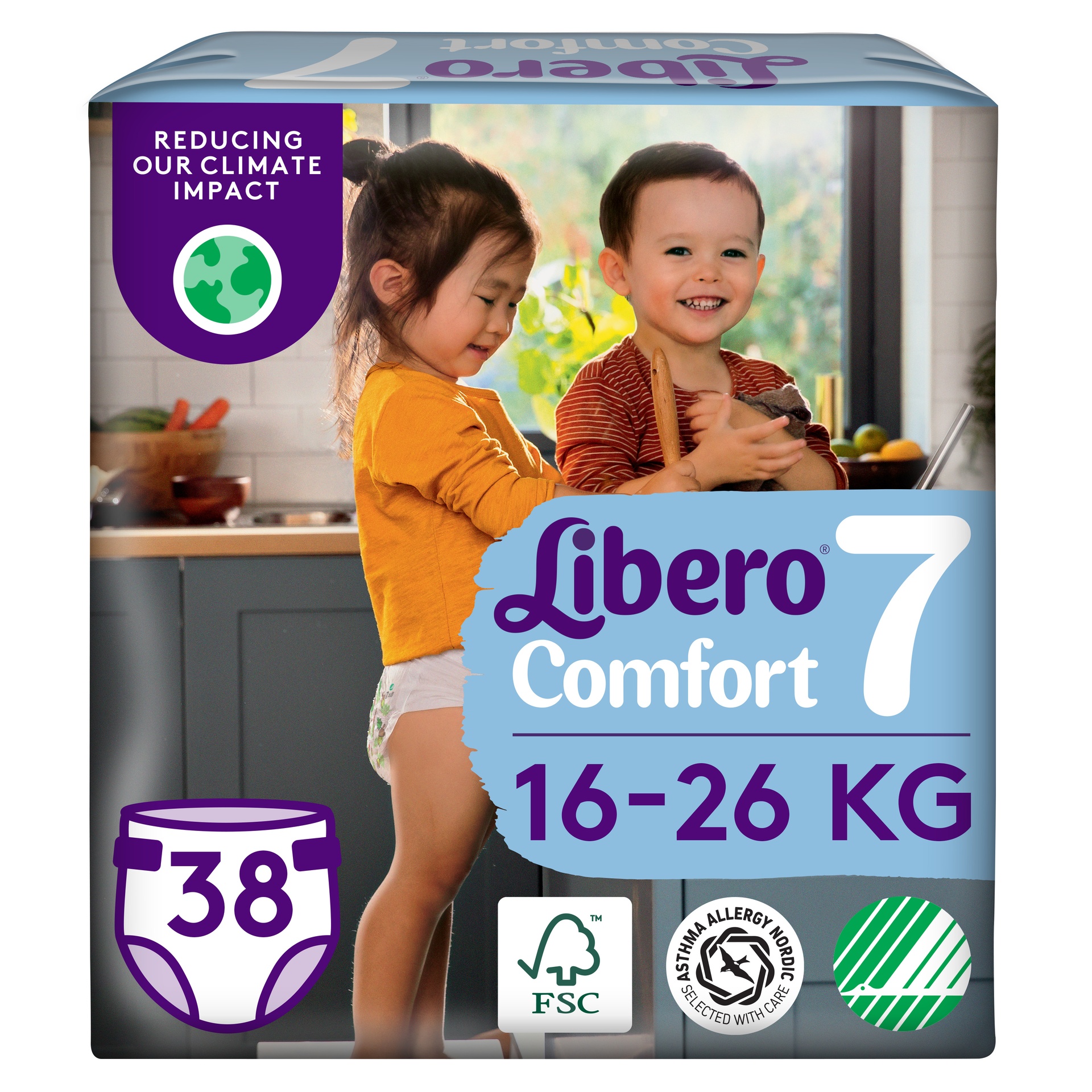 [8562442] Blöjor Comfort 7,16-26kg 38st