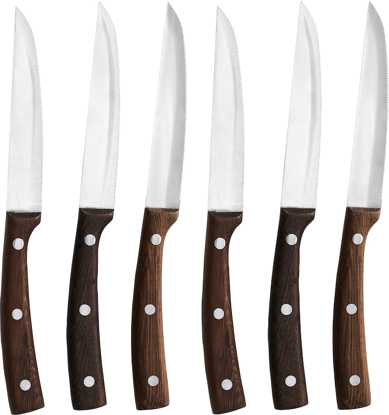 [8554549] BBQ grillkniv 6-pack