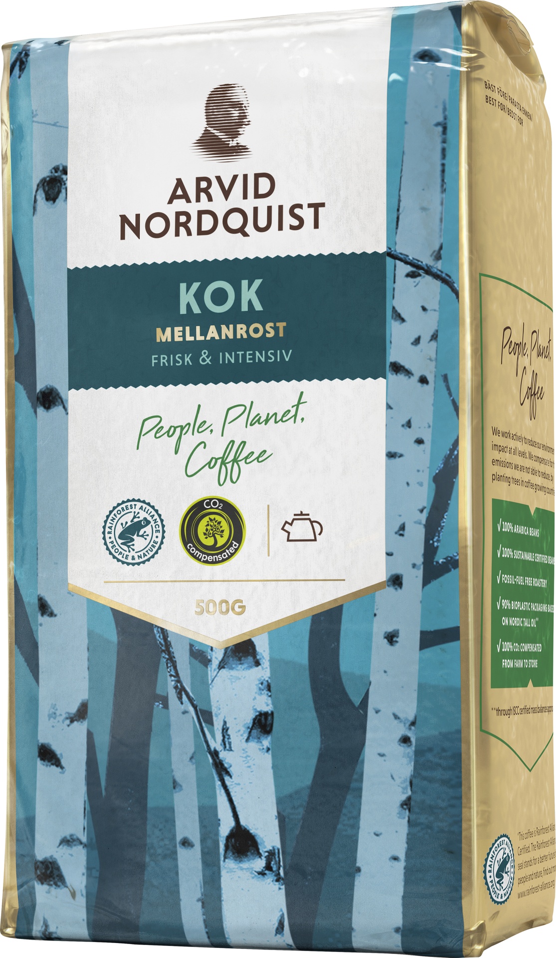 [8564063] Kaffe Kok Mellanrost 500g