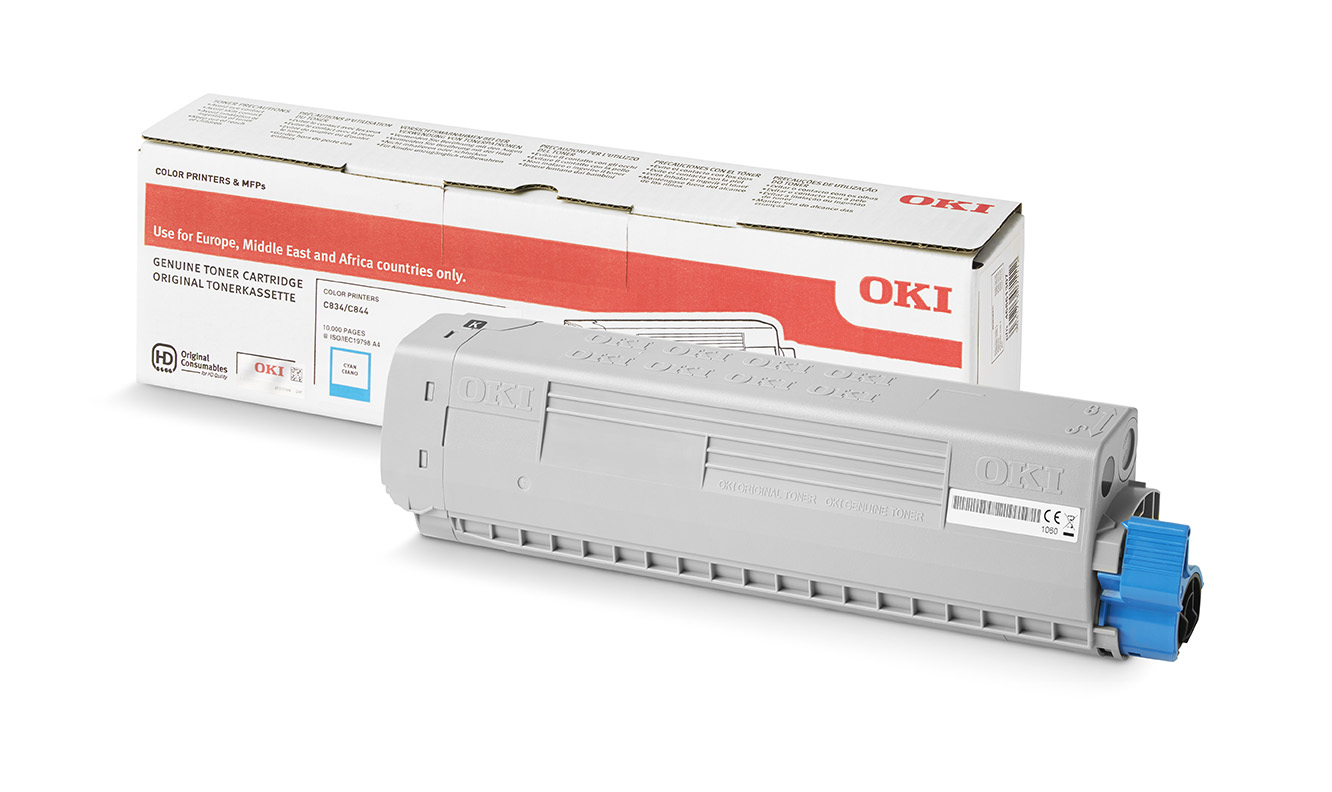 [8564034] Toner OKI C834 Cyan