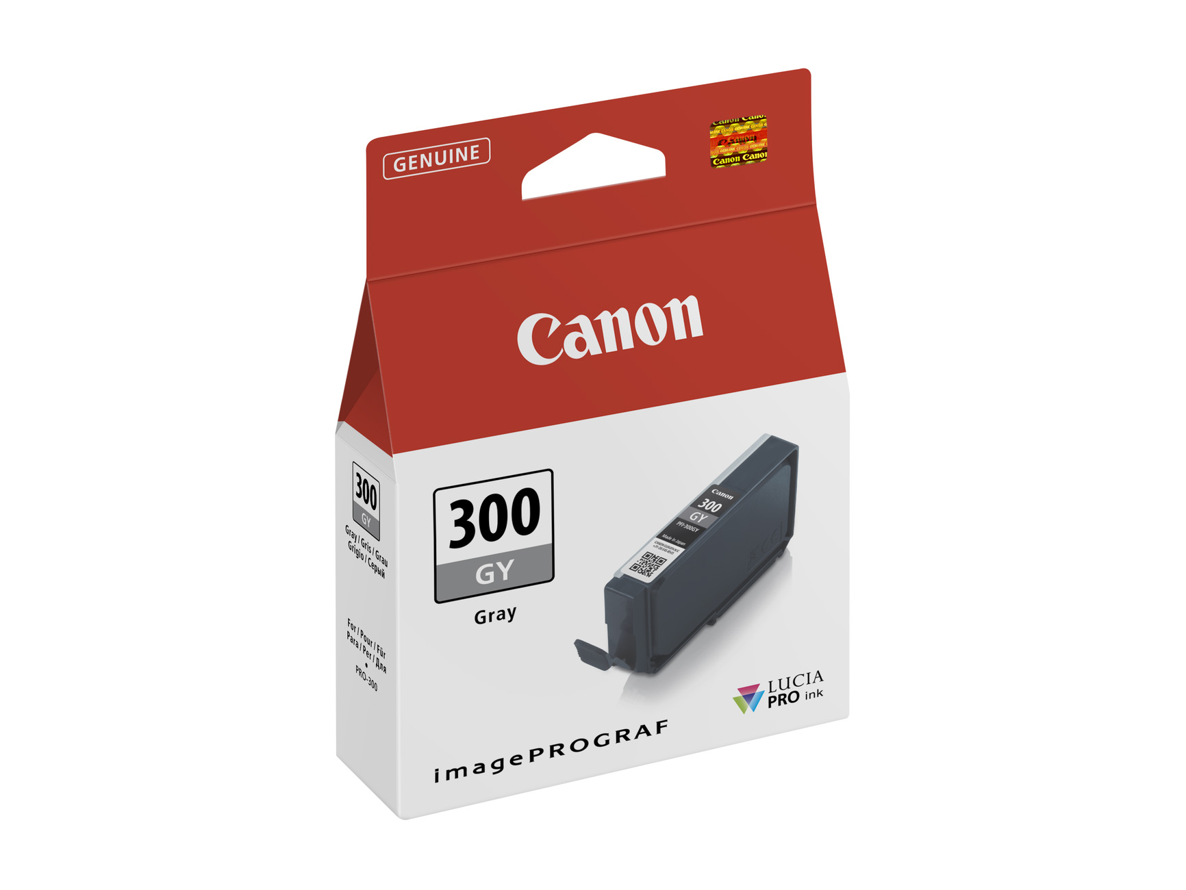 [8563787] Bläck Canon PFI-300 GY Grå