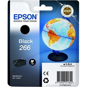 [8563900] Bläck Epson T266 Svart