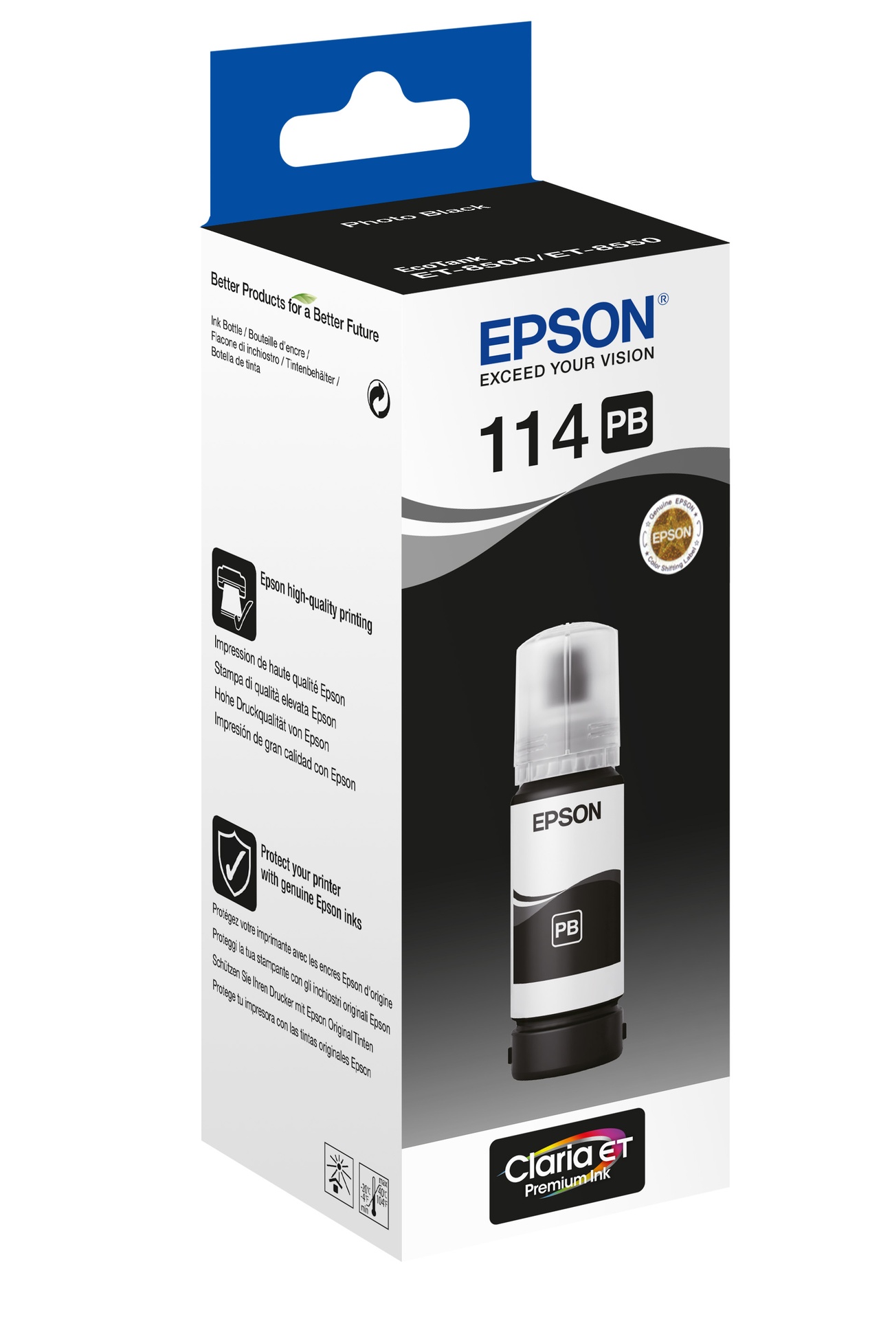 [8563869] Bläck Epson 114 EcoTank Svart