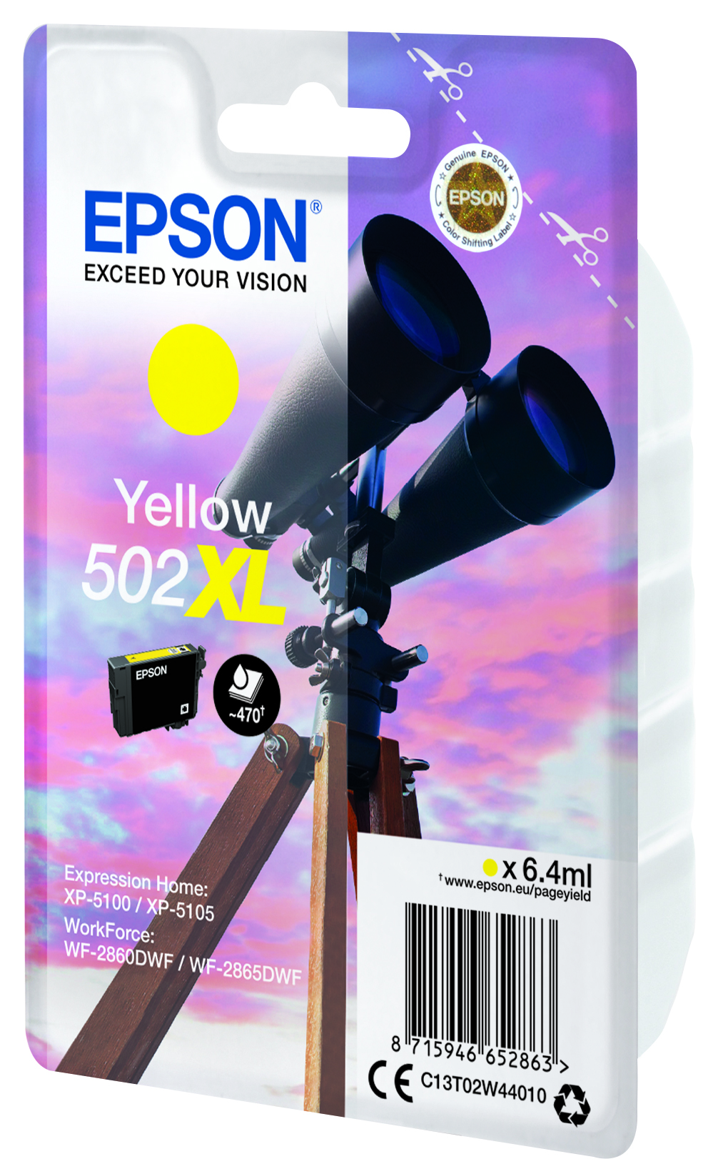 [8563861] Bläck Epson T502 Gul