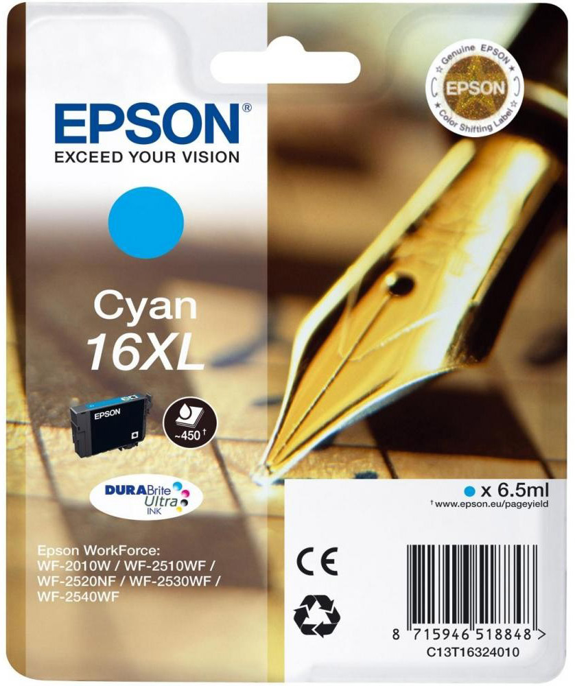 [8563882] Bläck Epson T1632 Cyan