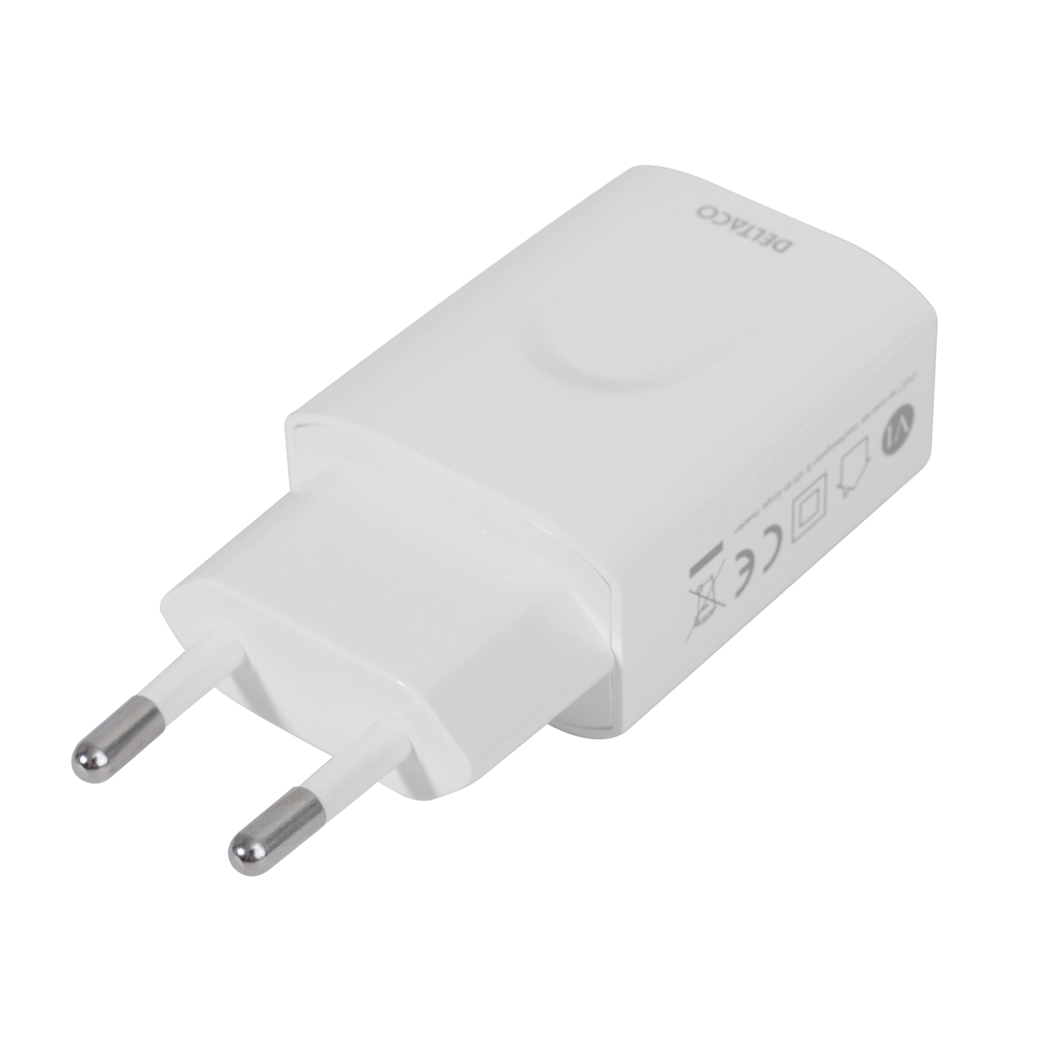 [8564647] Väggladdare 5 V 1x USB-A, vit