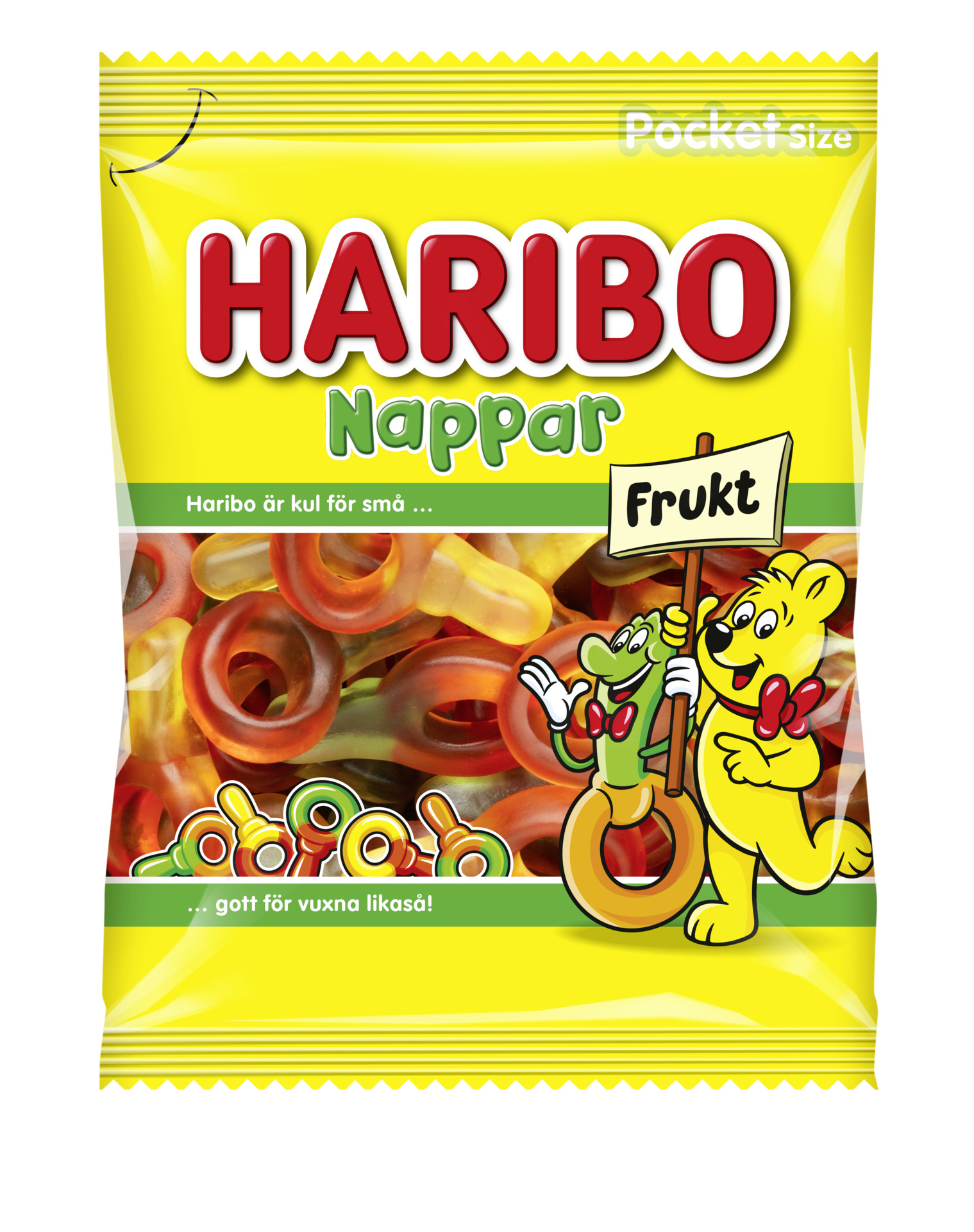 [8565114] Nappar Frukt 80g