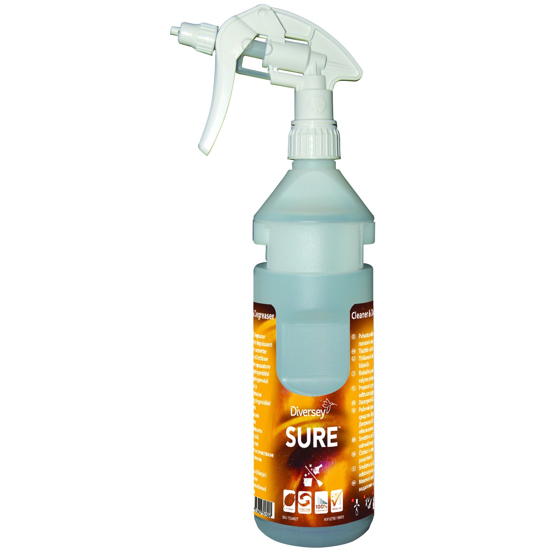 [8561604] Sprayflaska SURE Cle&Dea 0,75L