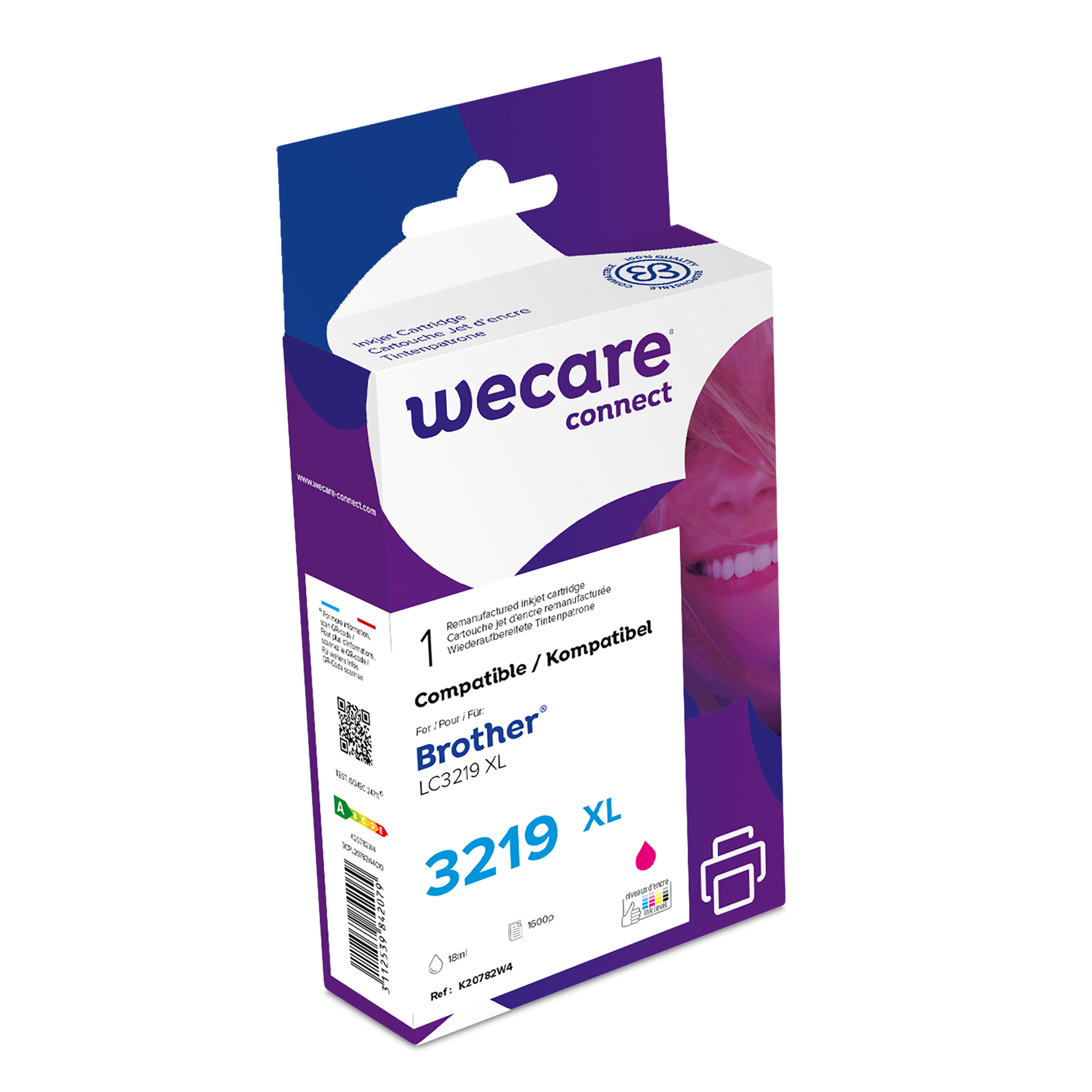 [5710036] Bläck Wecare LC-3219XL magenta