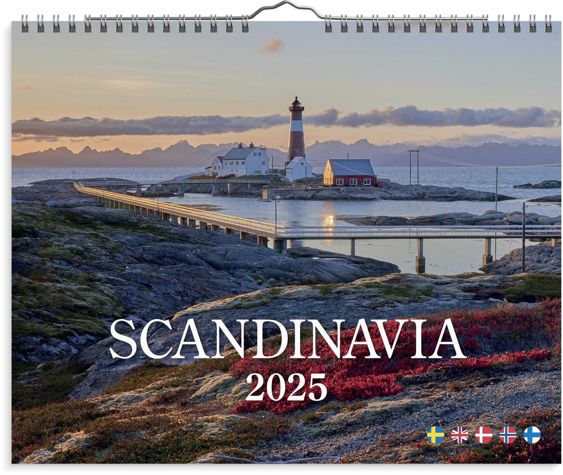 [61172725] Väggkalender Scandinavia 2025