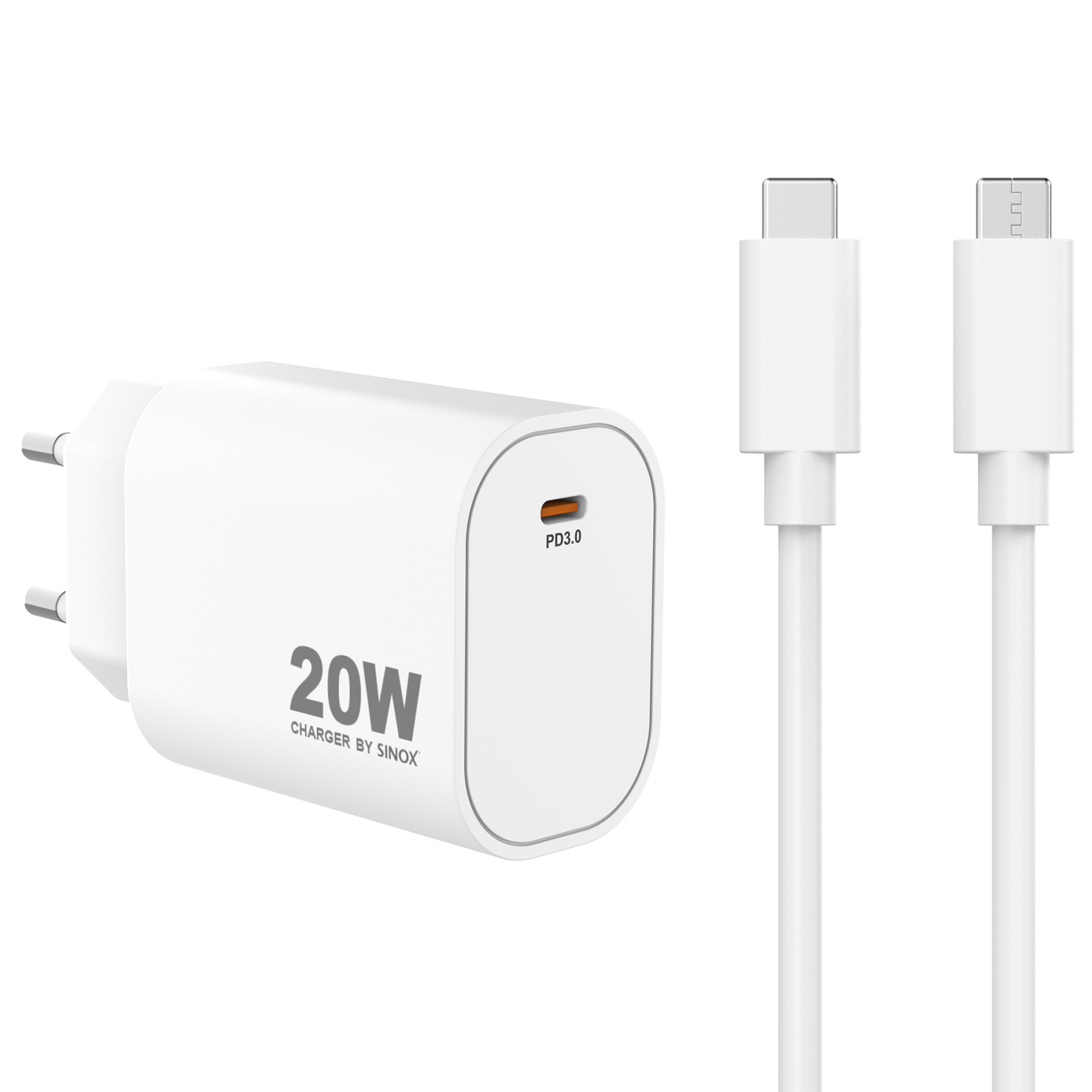 [8565275] USB-C laddare 20W+ USBC-kabel