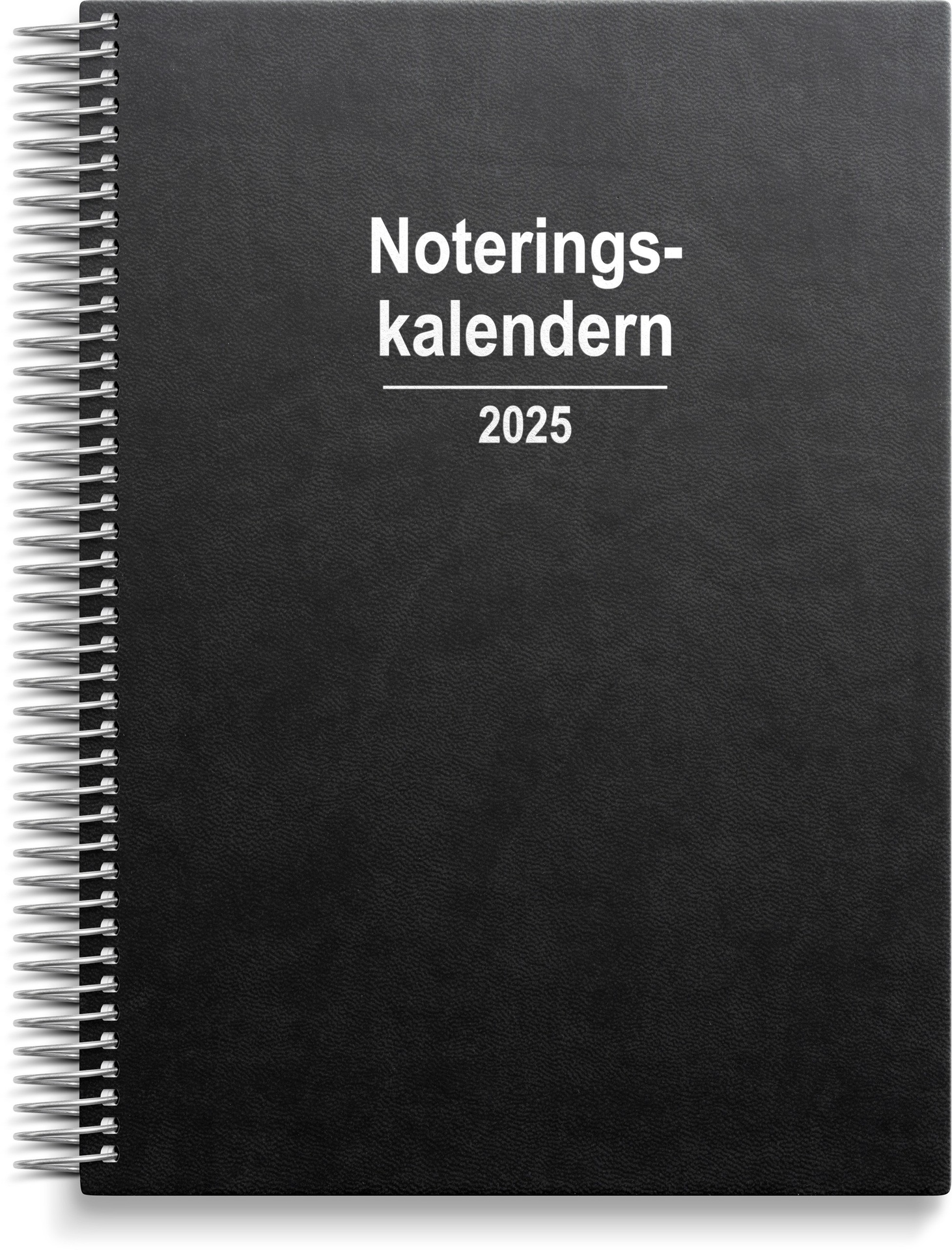 [61123025] Noteringskalendern 2025 svart