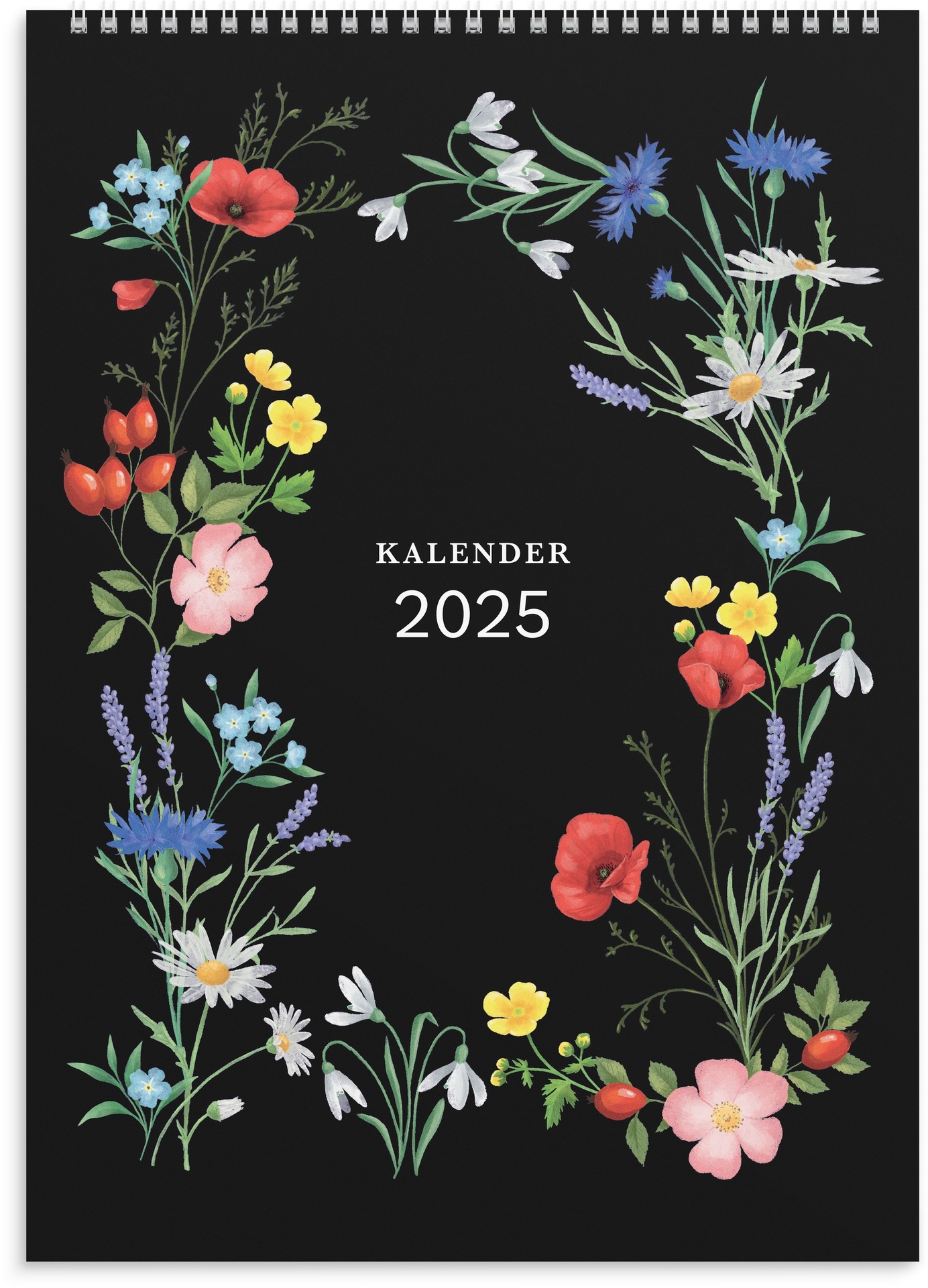 [61179925] Illustrerad blomster 2025