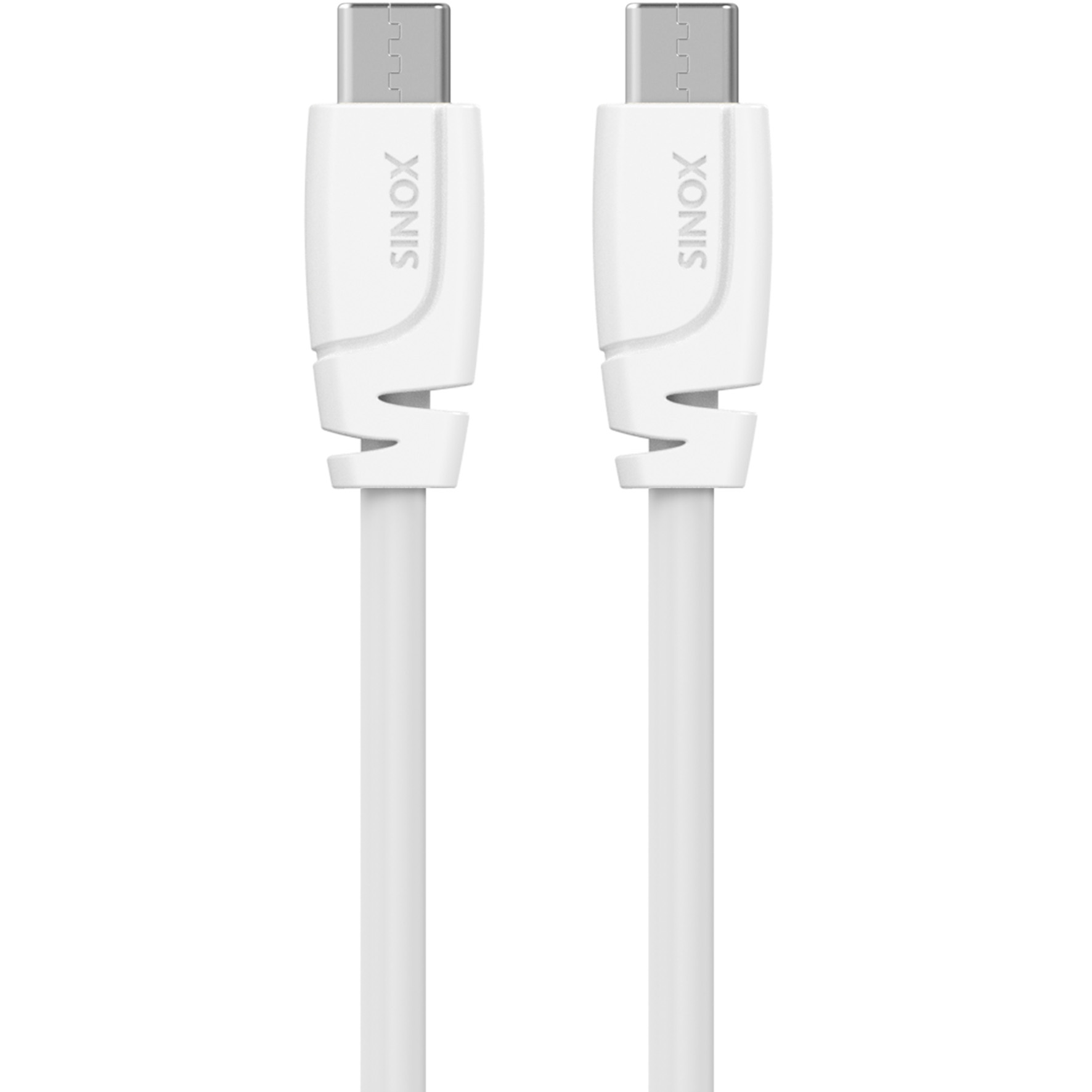 [8565260] USB-C - USB-C kabel 1m vit